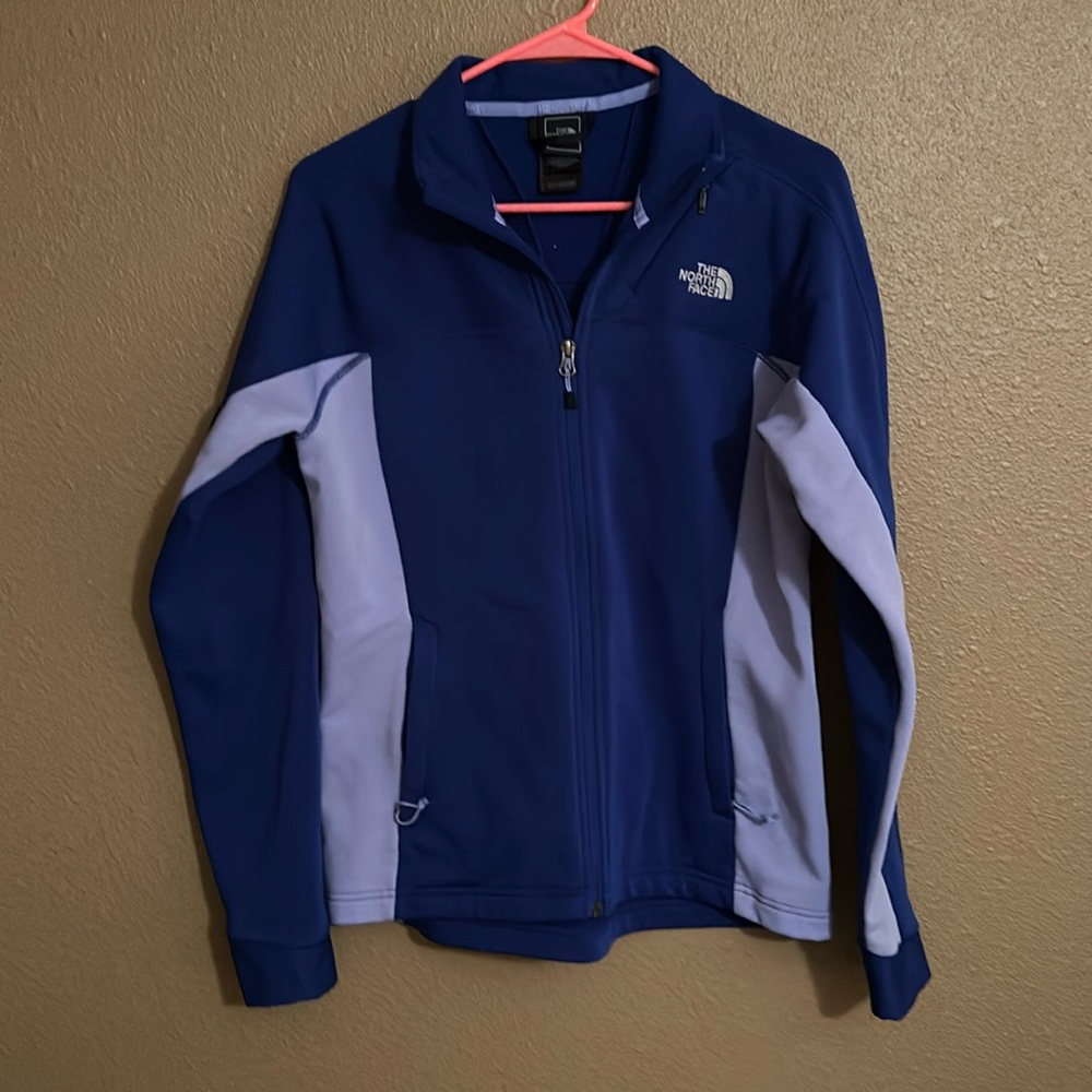 North face blue jacket